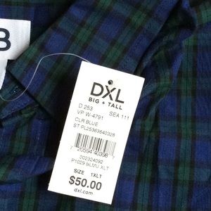 New with tags big and tall casual shirt